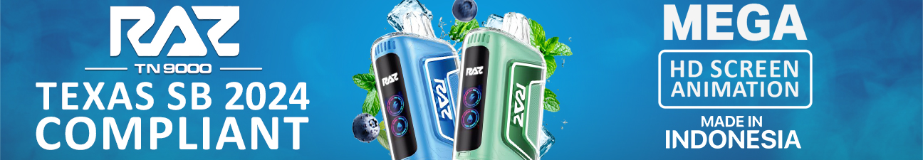 RAZ TN9000 5pk - Texas Compliant / Made In Indonesia