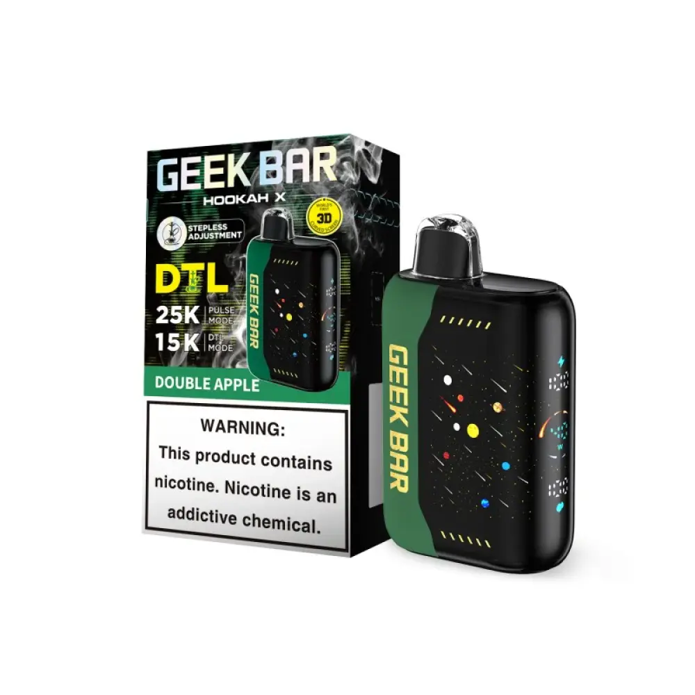 Geek Bar Hookah X 25,000 Puffs 5pk